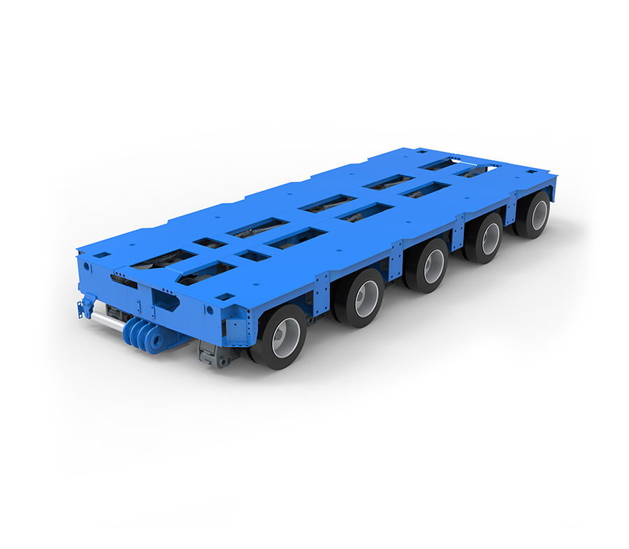 KTG-5 hidraulikus tengelyes pótkocsi 5 tengelyes (SPT)