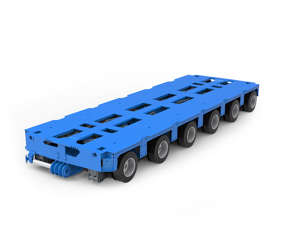 KTG-6 hidraulikus tengelyes pótkocsi 6 tengelyes (SPT)
